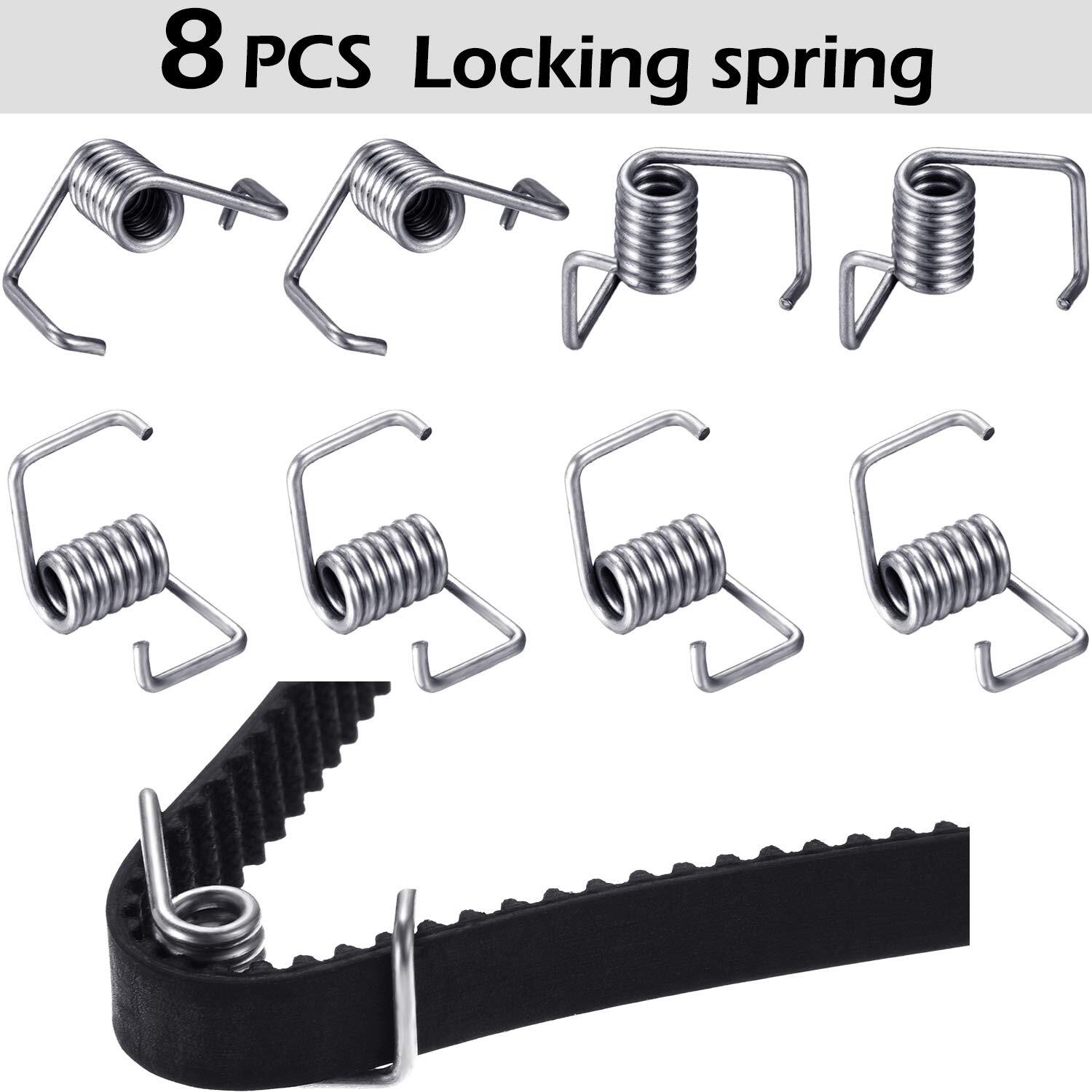 27 Pieces GT2 Timing Belt Pulley Include 8 Timing Belt 6 mm Width, 8 Pieces 20