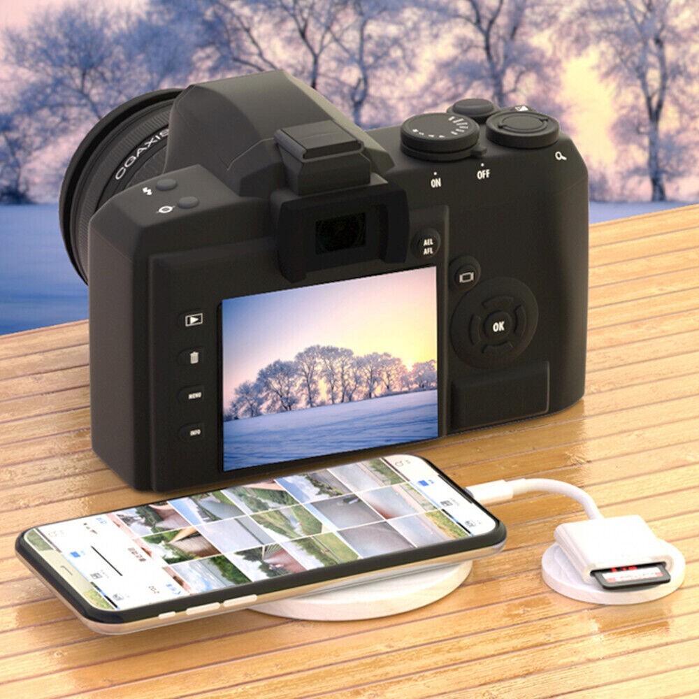 USB Type C to USB-C OTG Adapter SD Card Reader for Android MacBook Windows ipad