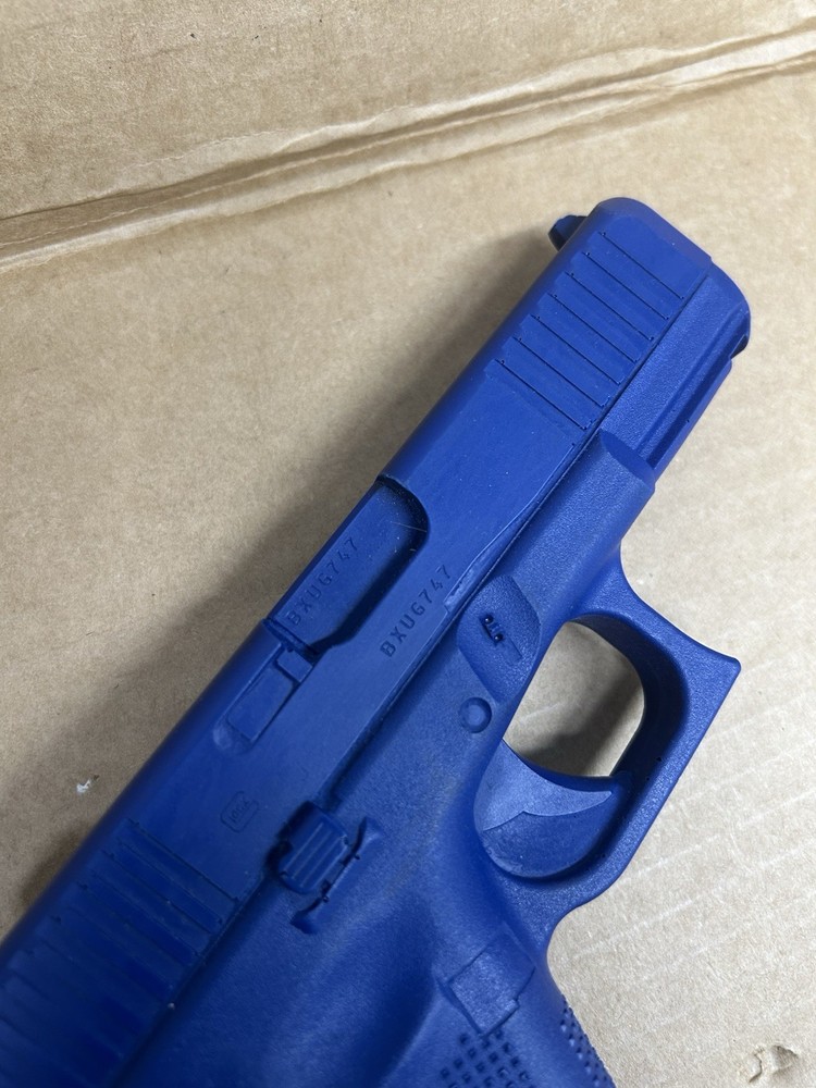 Blue Training Prop Glock G45 - Solid Resin - Not a Gun