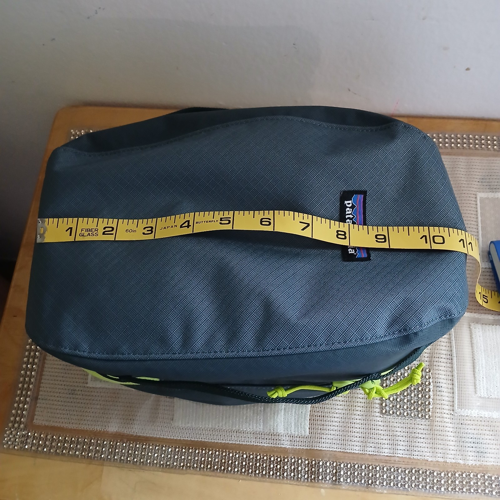 Patagonia Black Hole Packing Cube Travel Organizer Bag Navy Green