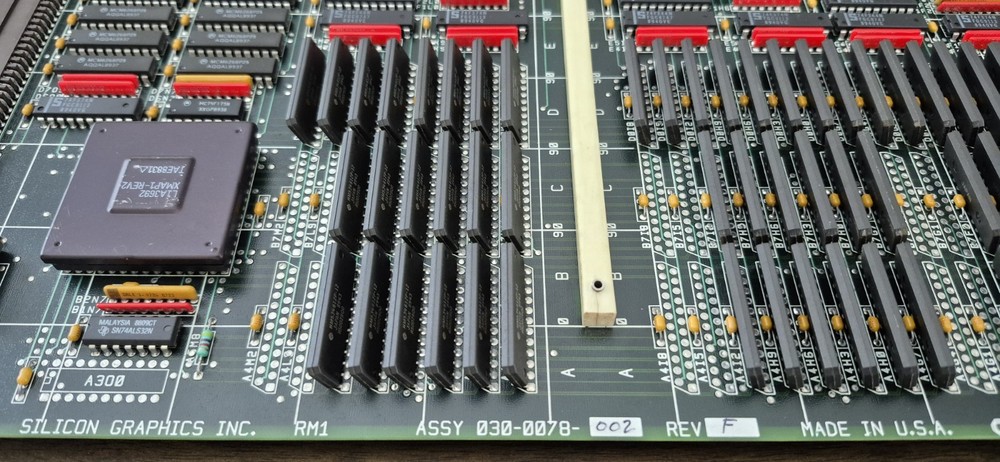 SGI Crimson Personal Iris RM1 Master Manager board 030-0078-002,Untested