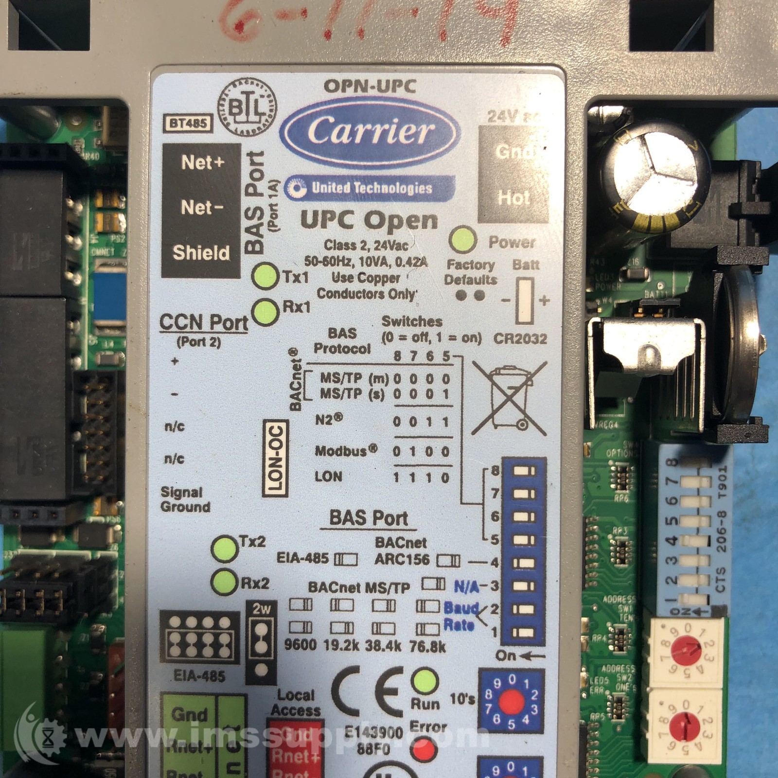 Carrier 002106 Communication Card USIP