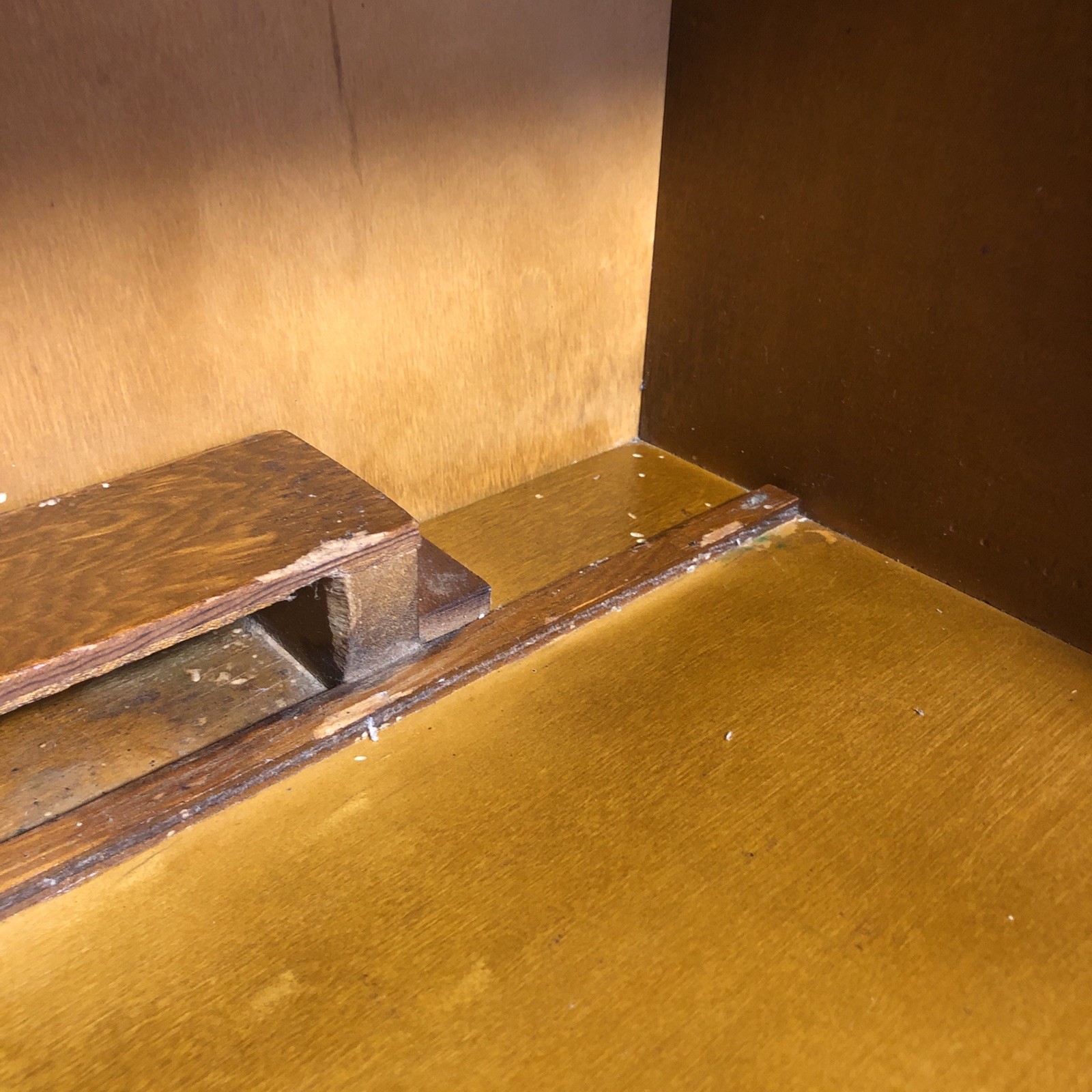 Midcentury Mahogany Wood Encyclopedia Bookcase Bookshelf Rounded Edges VTG MCM