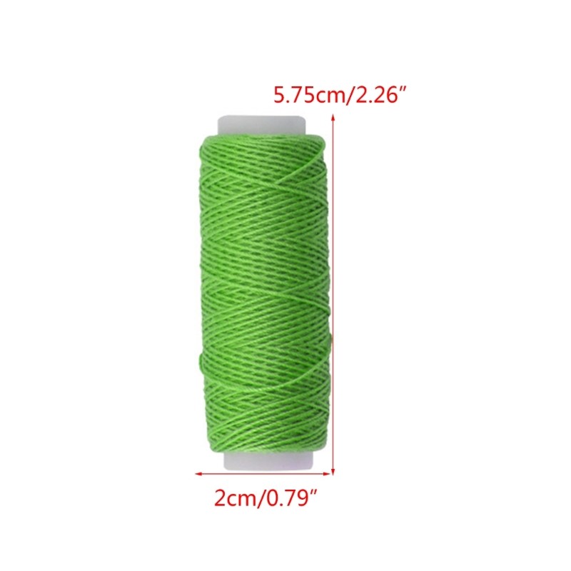 55 Yards Waxed String 28 Color Waxed Thread Sewing Thread Hand Stitching Thread