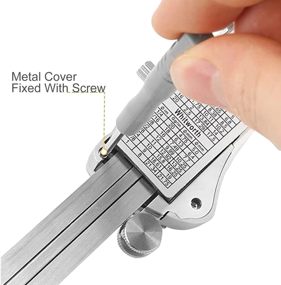 Versatile 6-Inch Digital Caliper with LCD Display - Measure with High Precision