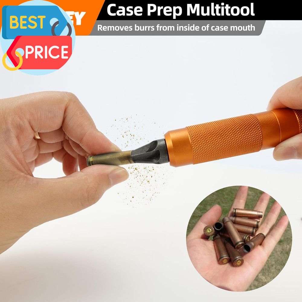 Case Prep Multitool Case Chamfer Deburring Tools for Reloading Primer Pocket