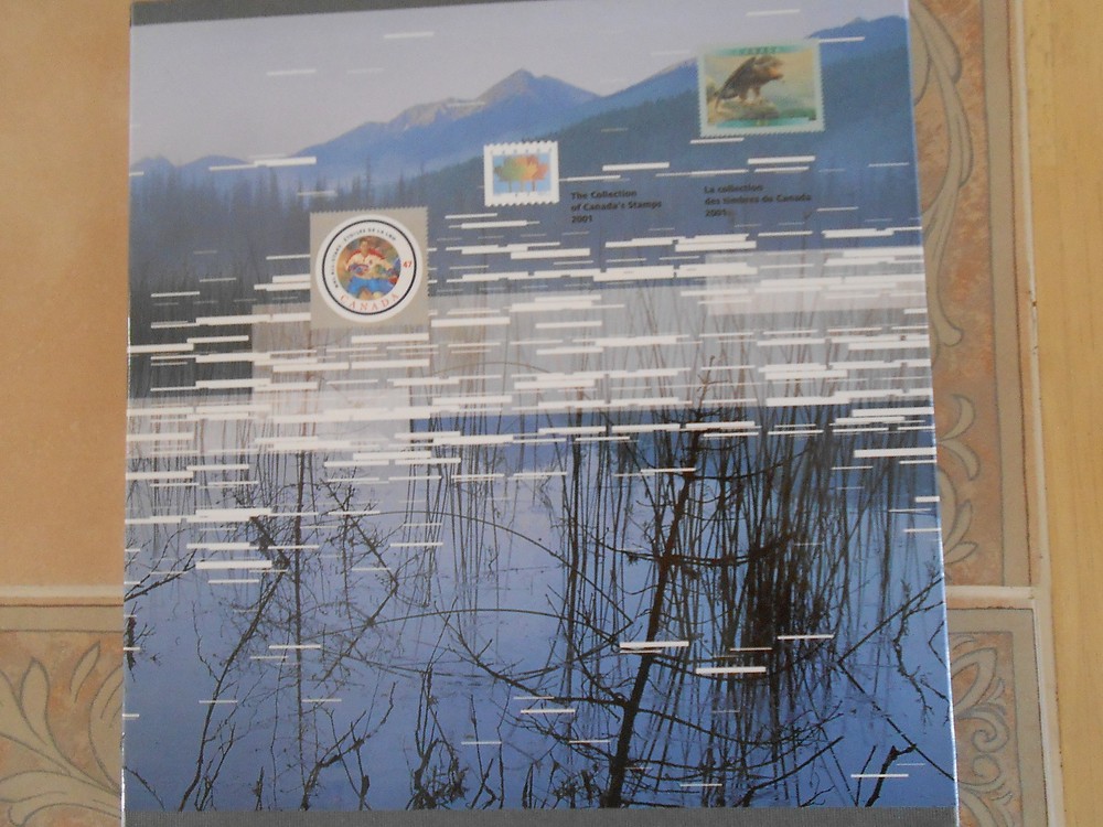 Canada 2001 Yearbook. No Stamps. #02 CAN2001NS