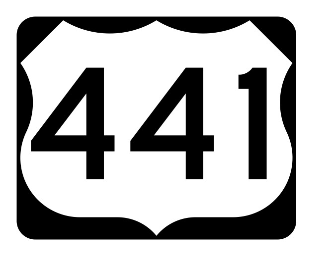 US Route 441 Sticker Decal