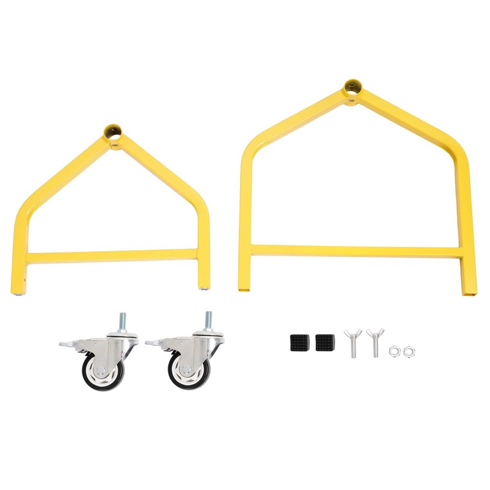 32" Portable Wire Spool Rack Cable Caddy 300LBS Load Capacity Moveable Wire Rack