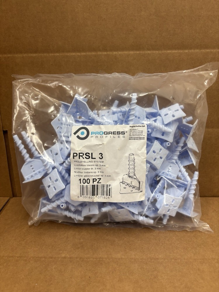 Progress Profiles PRSL 3 Proleveling System Extra Linear Levelers Stems 100-Pack