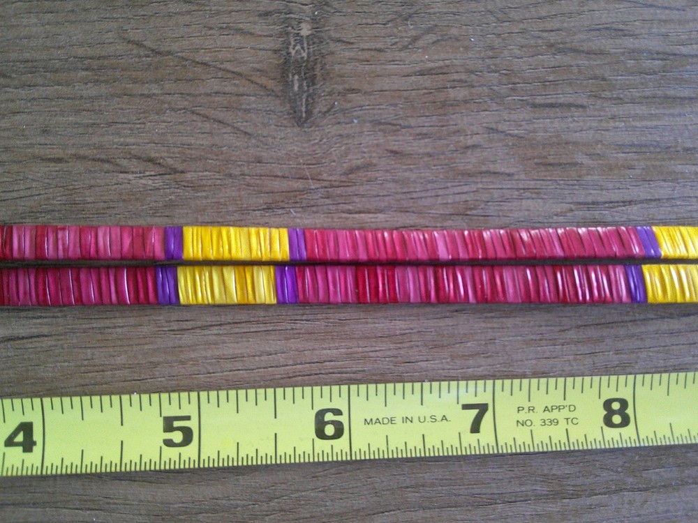 Quilled Roach Feather Strips 10 Inches Long