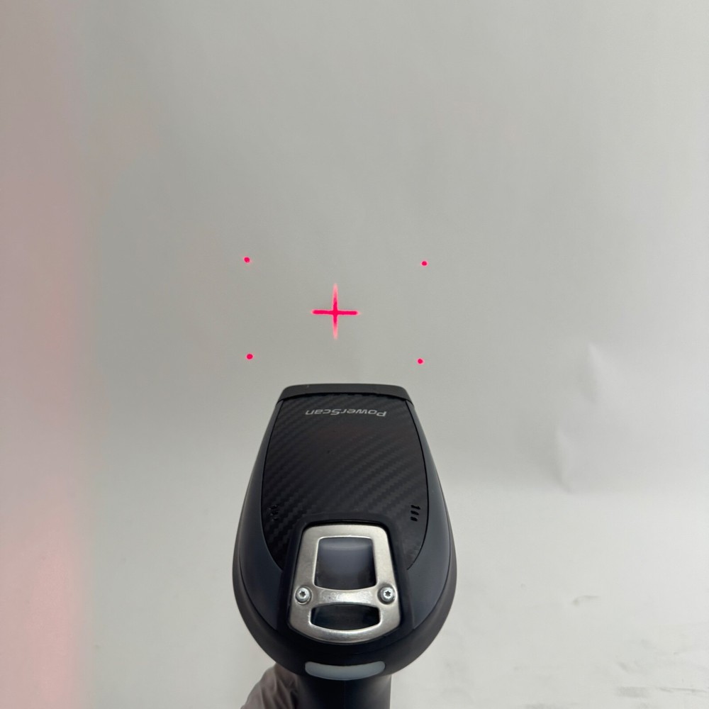 LOT OF 5 Datalogic POWERSCAN PM9501 Barcode Scanner w/Charging Base & Bundle