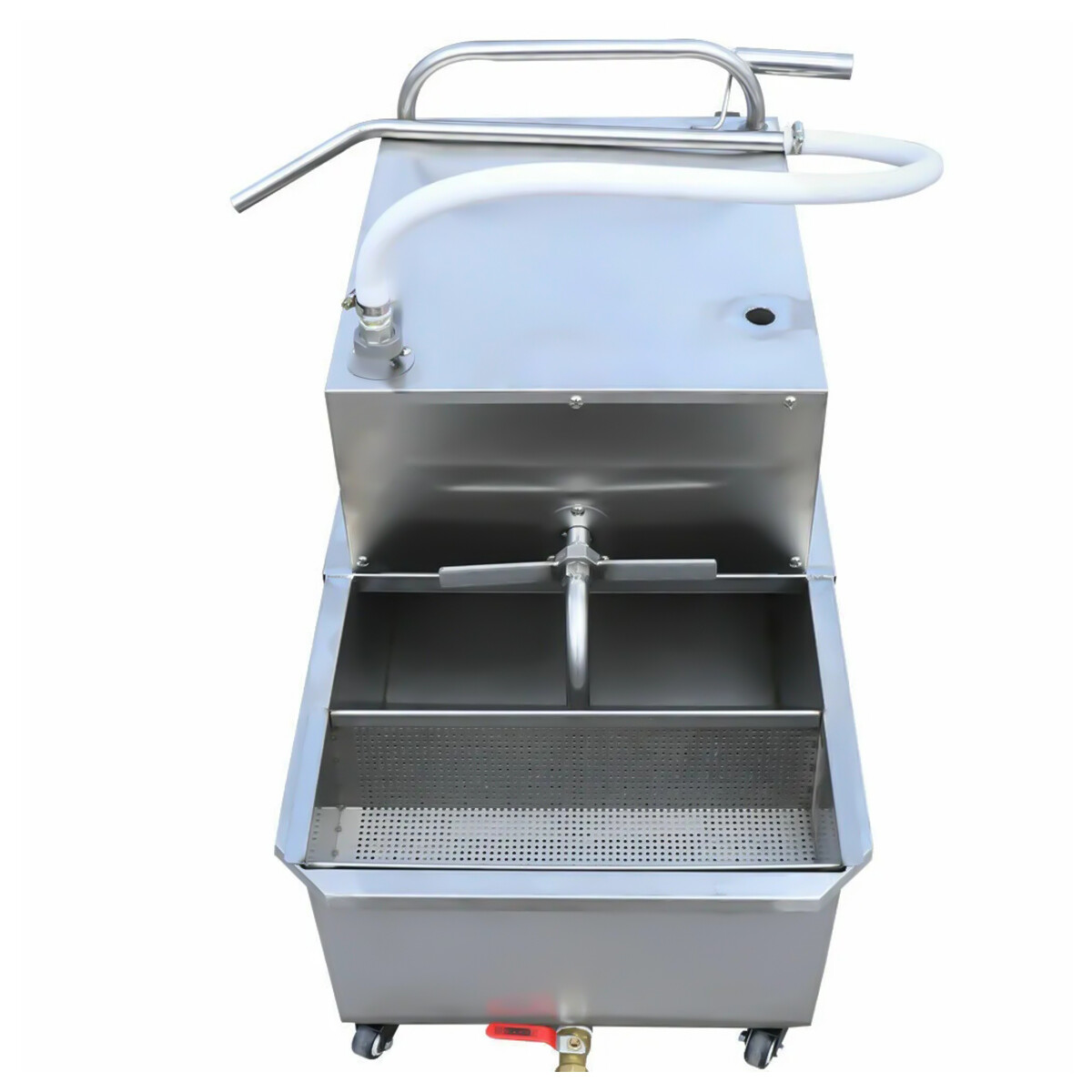 Commercial Fryer Oil Filter Cart Machine Kitchen Oil Filter System USA