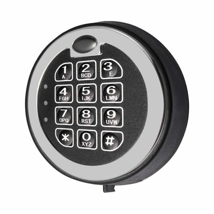 Replace Mesa MSL 500 Safe Lock Black Keypad Electronic Safe Lock With Swing Bolt