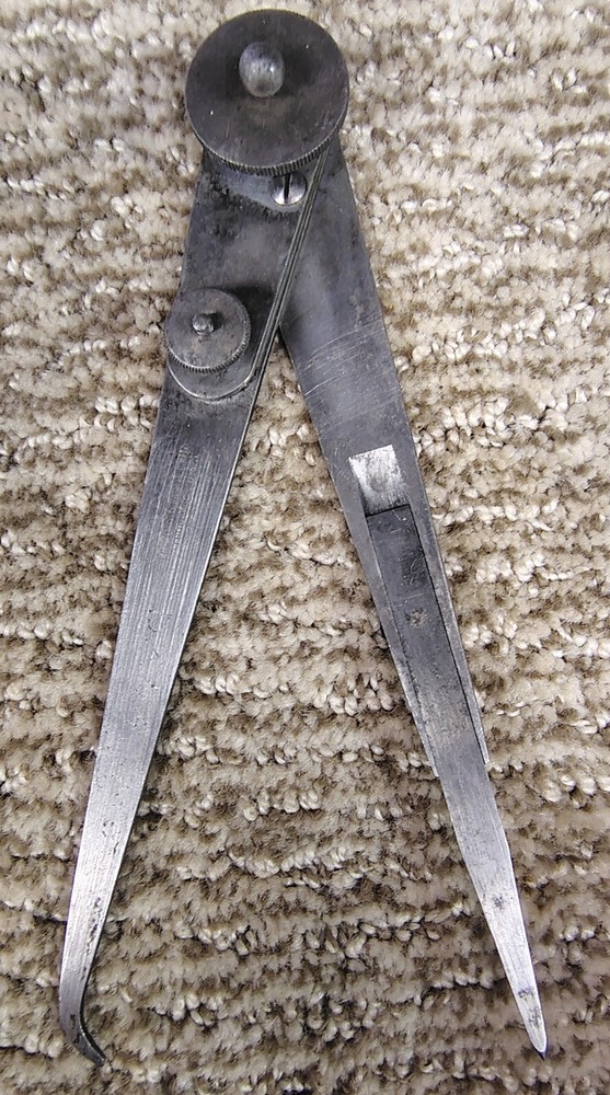 🗽 VINTAGE STARRETT 10" ID/OD CALIPER