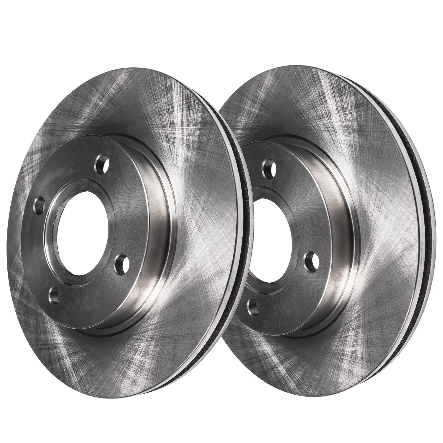 Front Disc Rotors + Ceramic Brake Pads for 2007 - 2012 Nissan Sentra Versa Cube