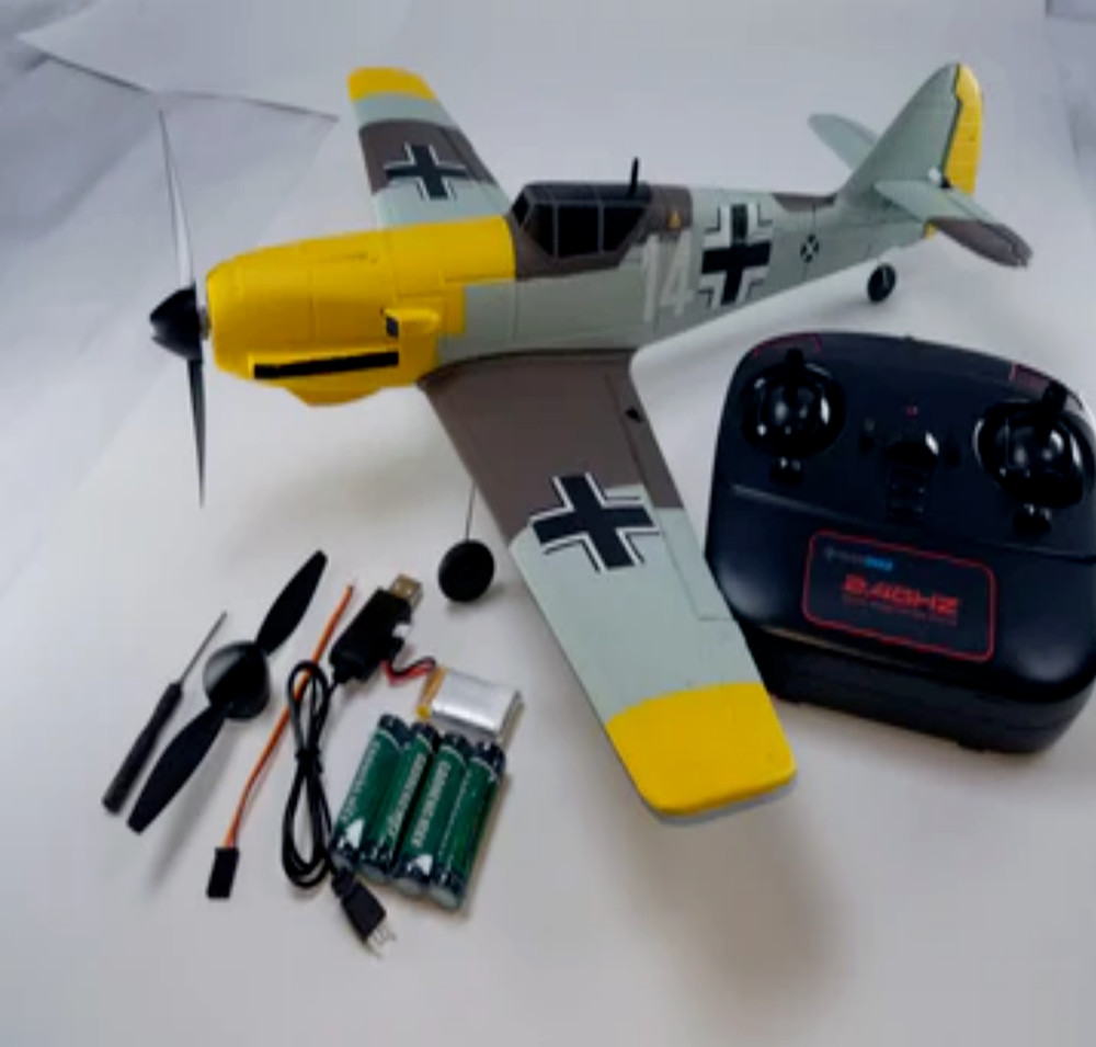 IRONQUAD BF 109  Micro Warbirds RTF RC Airplane ( 450mm )