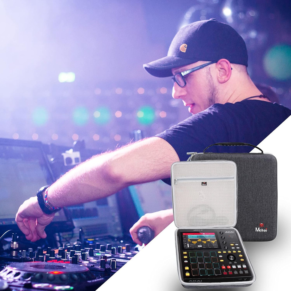 Hard Portable Case Compatible with Akai Professional MPC One Drum Machine Sample