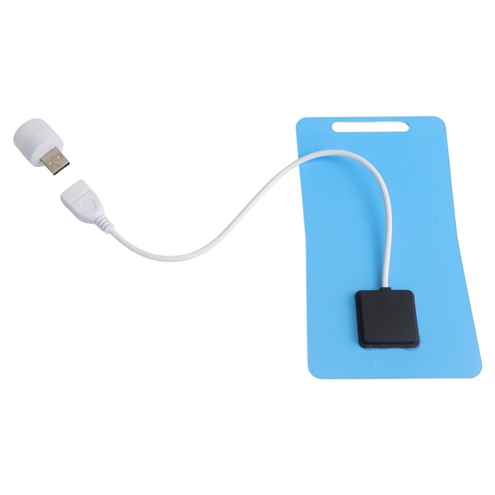 Portable Outdoor Solar Panel Charger Efficiently Powers Mobile Devices Anywhere