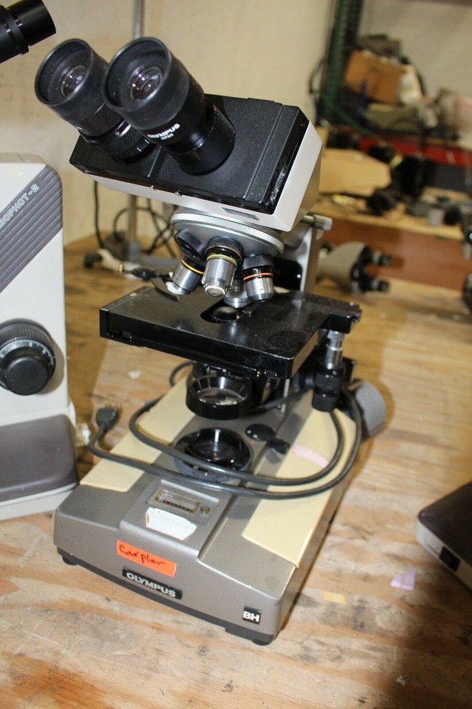 Olympus BH System Microscope LOADED PLAN 20 PLAN 40 PLAN 10 HI FL100/1.30