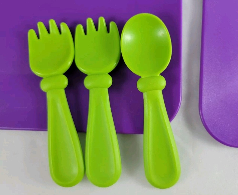 Learning Resources Plates Utensils Replacement Parts Pretend Kitchen Play