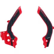 Acerbis X-Grip Frame Guard - Red/Black 2801941018