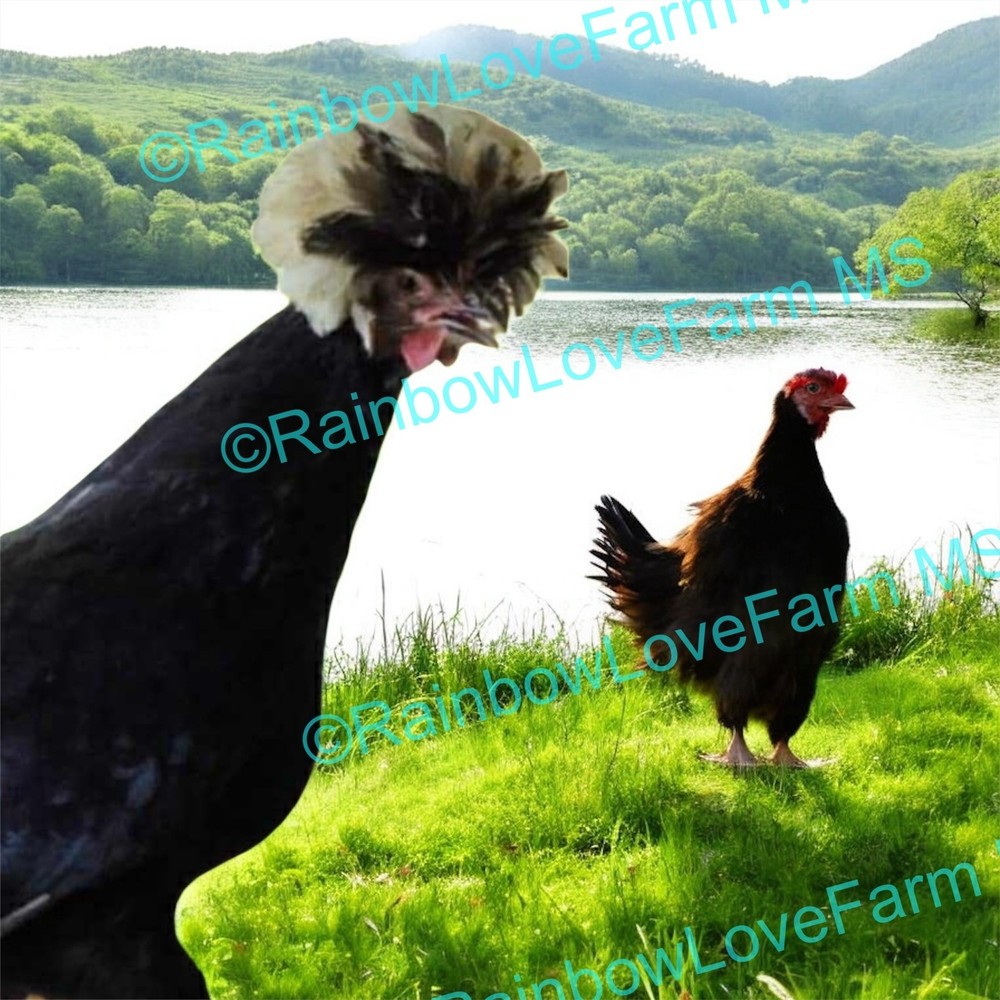 12+ Polish Chicken Hatching Fertile Eggs Assorted Buff Candy Corn Crest NPIP