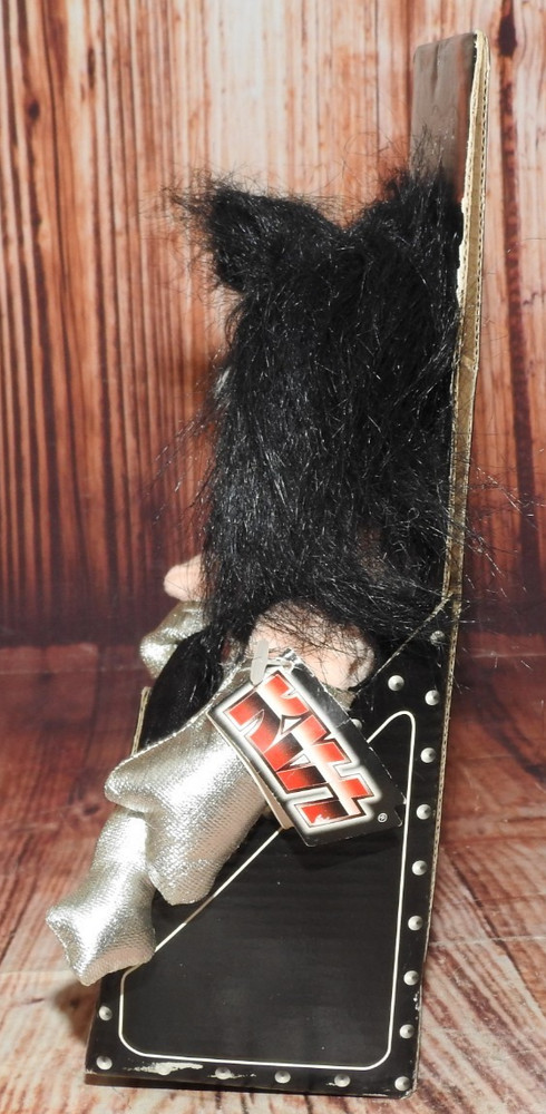 Set of 3 1998 Kiss Bean Bag Dolls, Gene Simmons, Ace Frehley, Paul Stanley