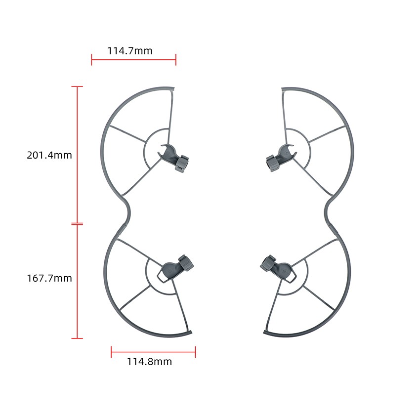 Propeller Blade Protector Bumper Ring Set For DJI MINI 5 PRO Drone Accessories