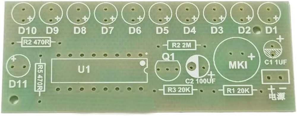 Soldering Practice Kit DIY Electronics Learning Board for Beginners