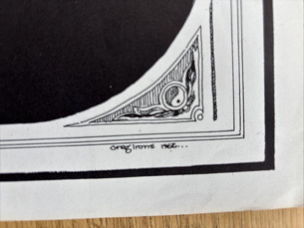 Fillmore Poster Era Greg Irons Western Front 1967