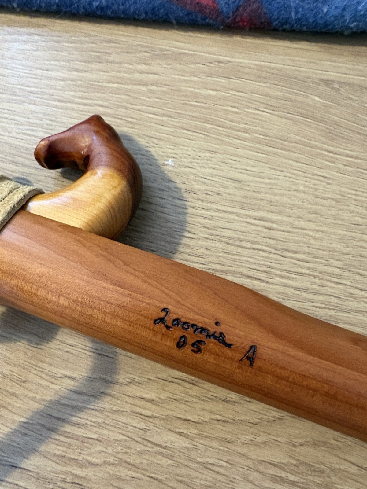 Native American Handmade Wooden Flute 23” Artist Loomis A ‘05 Horse