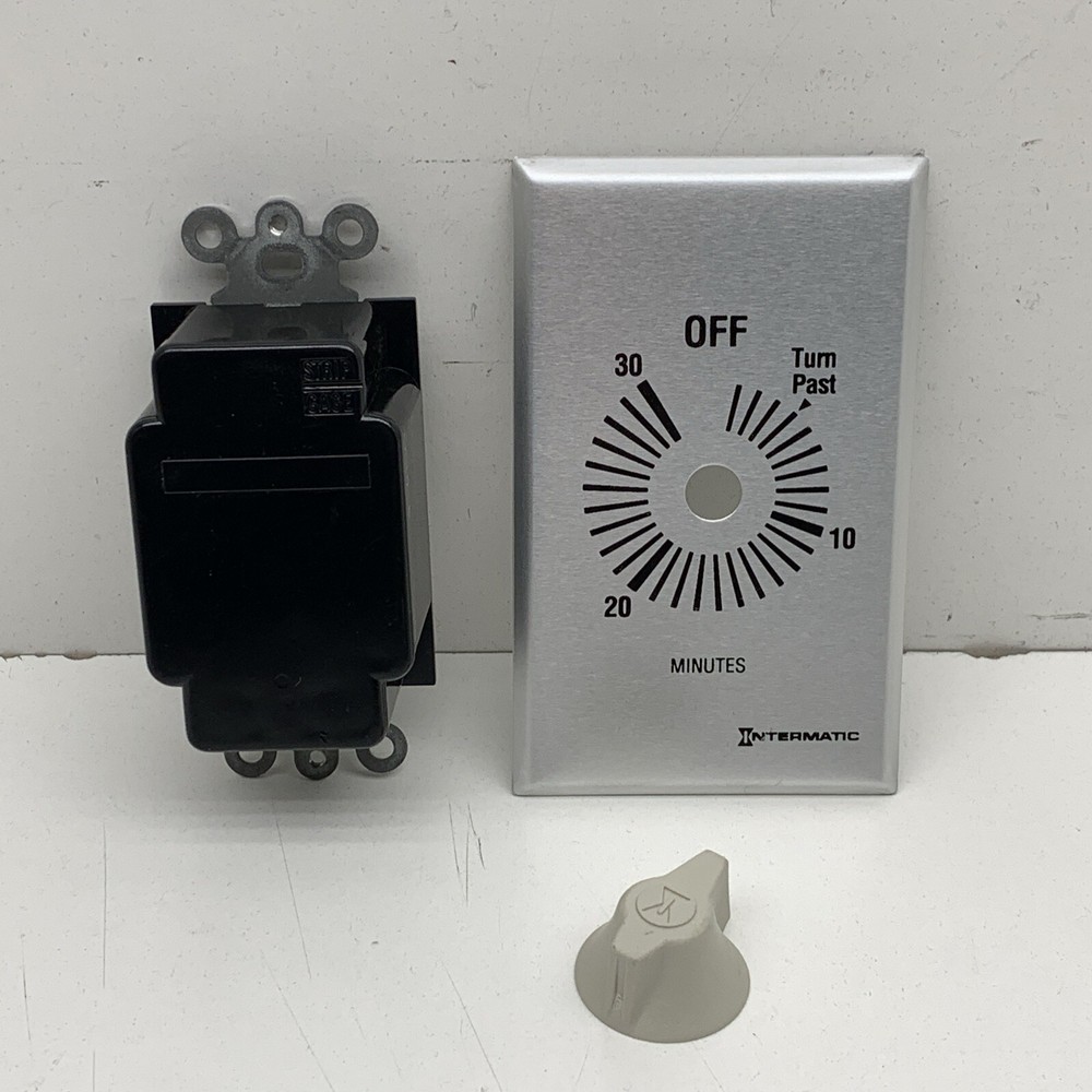 Intermatic FF30MC SPST Spring Wound Countdown Timer Time Switch Dial 0-30 Minute