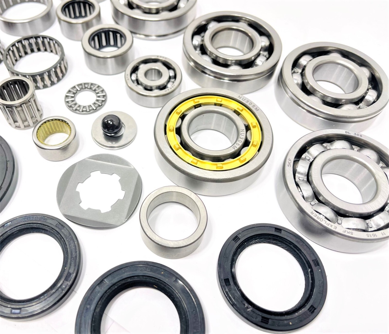 Banshee Bottom End Bearings Crank Trans Complete Motor Crankcase Bearing Kit Set