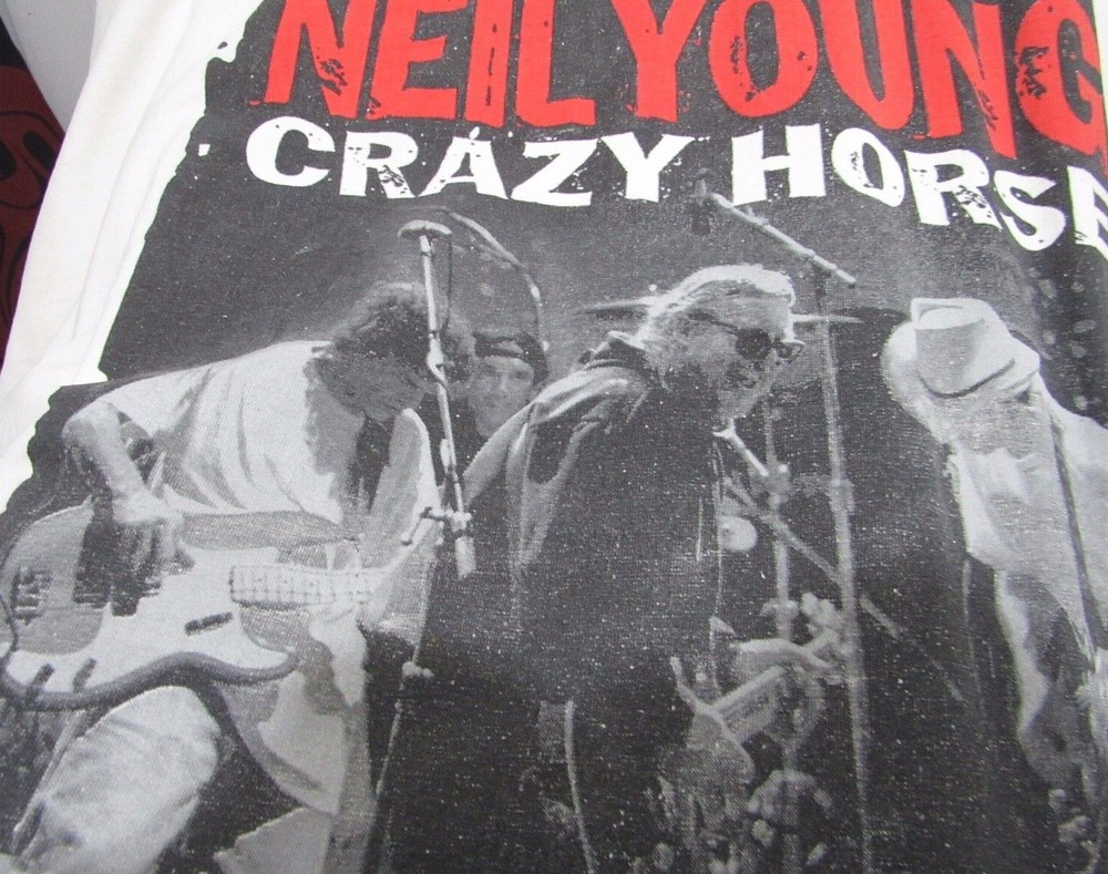 Neil Young & Crazy Horse Original 2000 Europe tour T