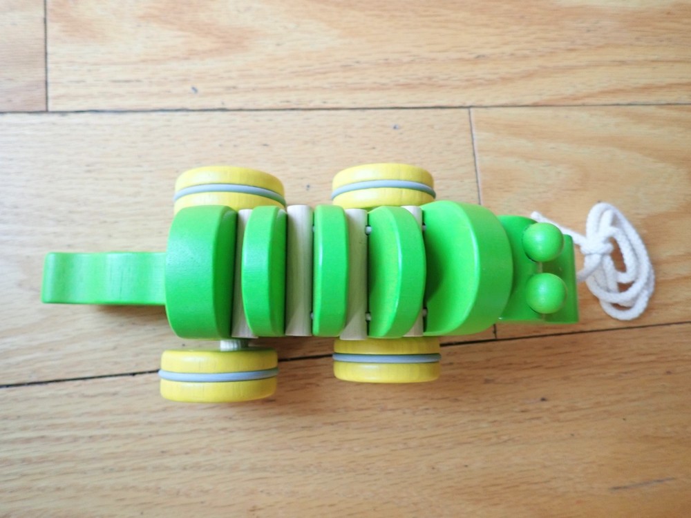 Plan Toys Dancing Alligator Push & Pull Toy