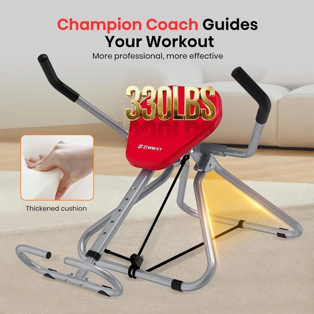 AB Swing Infinity - Foldable Home Ab Workout Machine for Core Strength & Fat Los