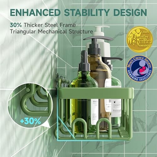 Rustproof & 6-Piece Set for Master Bathroom (Rustproof Upgrade) H. Green