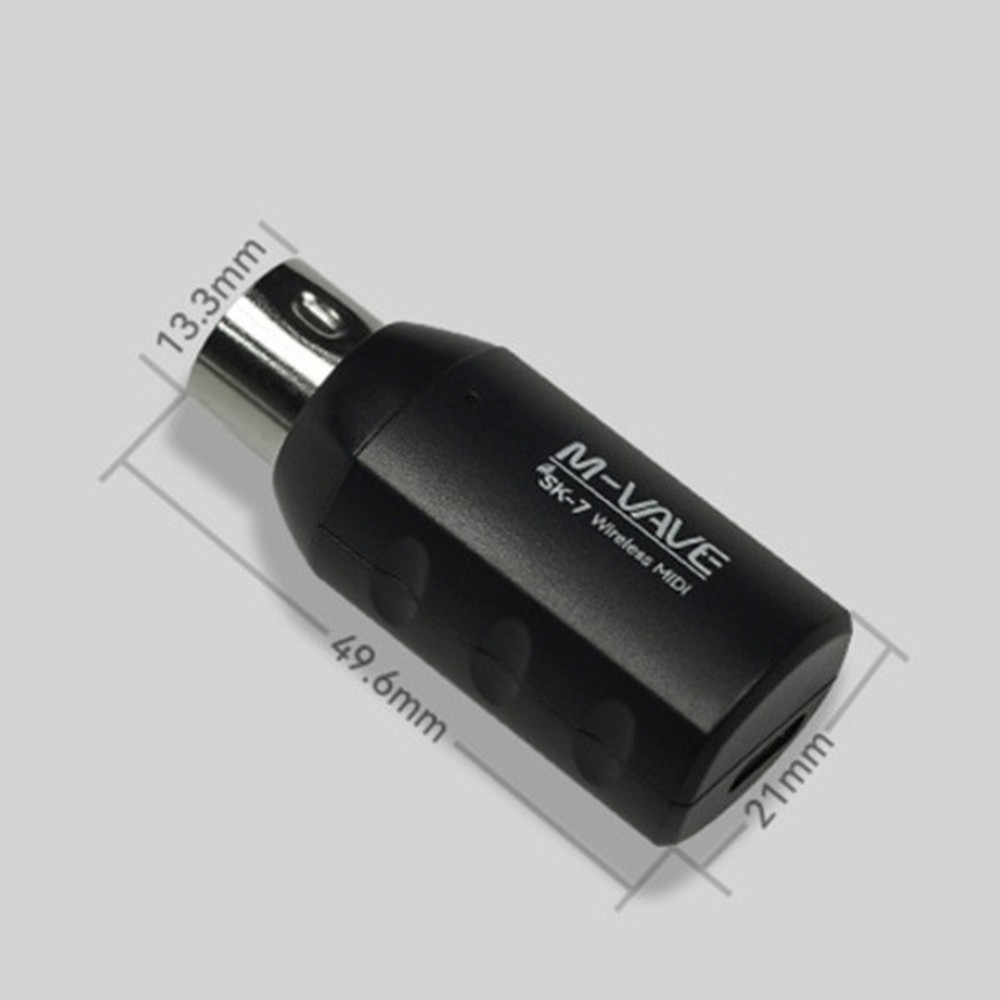 Compact ABS Design Extended Playtime Adapter Enhanced Musical Experience