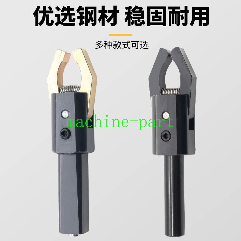 1PC Lathe Bar Puller CNC Automatic Lathe Feeder Pulling Clip Round&Square