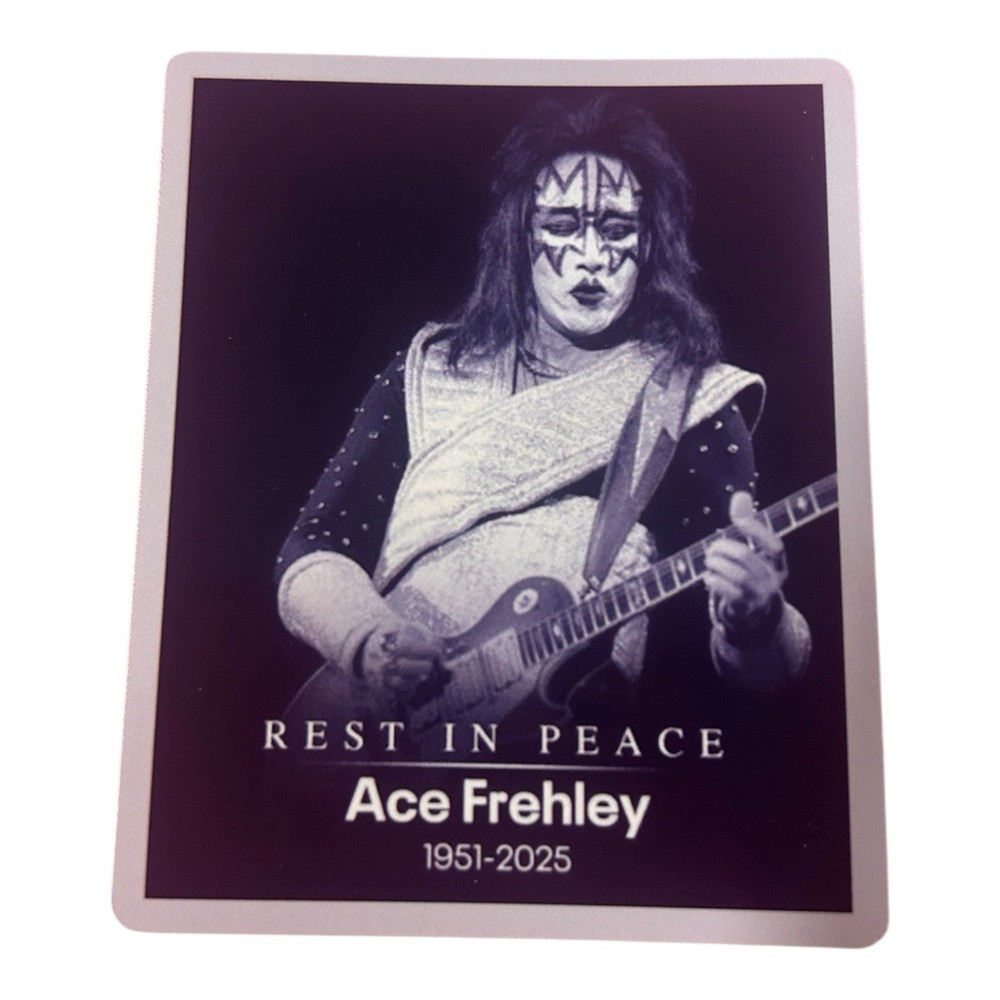 kiss sticker rip ace