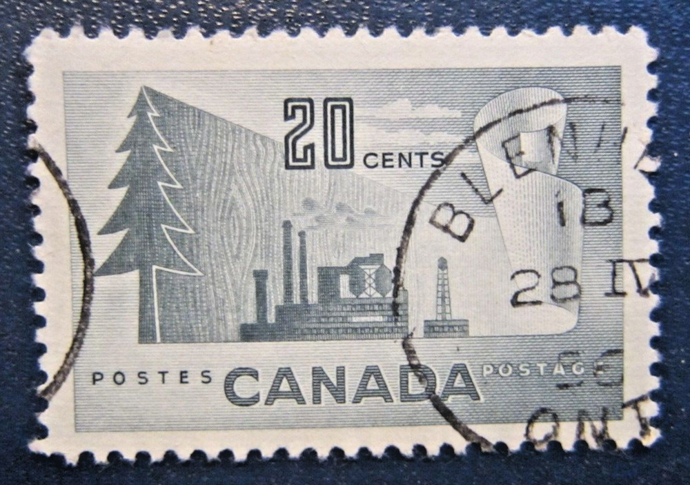 Canada #316 CDS Cancel Blenheim, ON  {ebhs68}