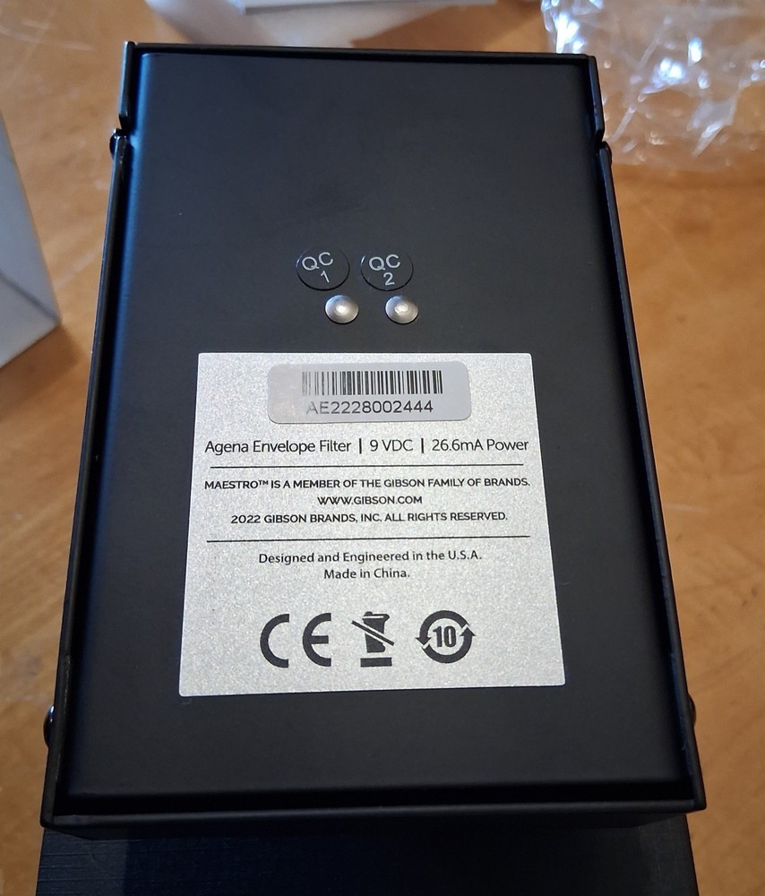 Maestro Agena Envelope Filter Effects Pedal