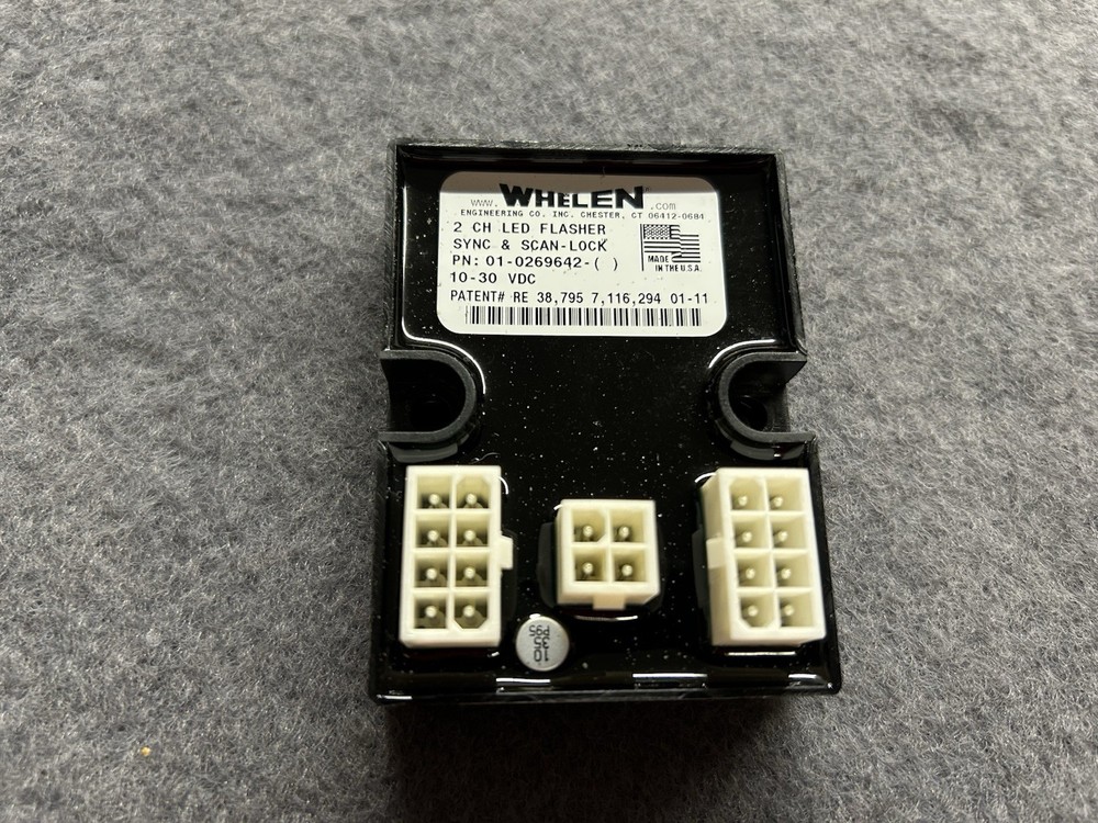 Whelen 2 CH LED FLASHER SYNC & SCAN- LOCK