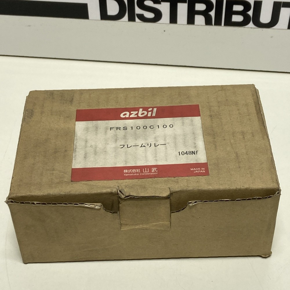 Azbil FRS100C100 Multi-Burner Controller Flame Relay 100VAC 7W Max