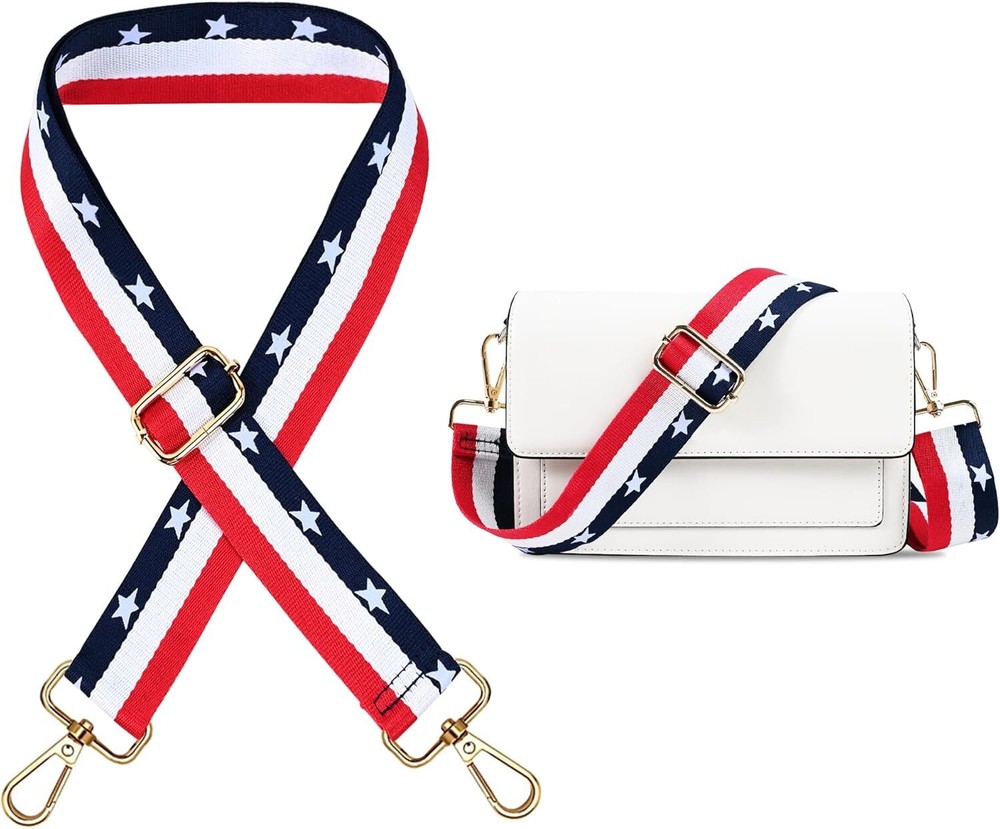 Purse Shoulder Straps Replacement, Adjustable Crossbody Bag Us Stripe2