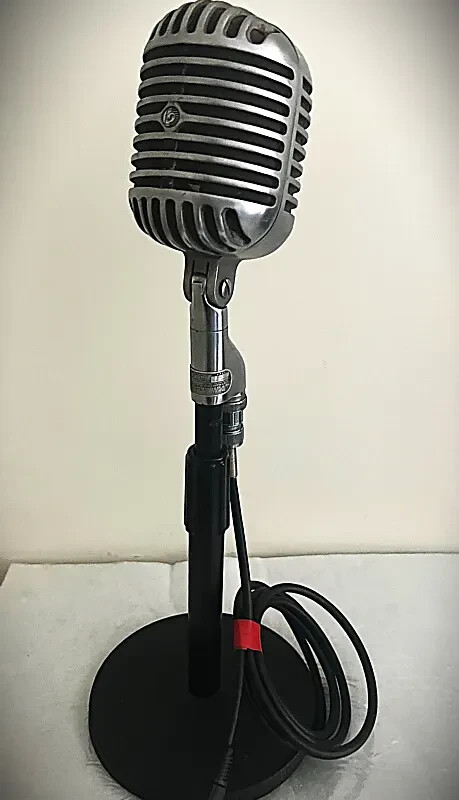 Rare 1940's Bogen "Fatboy" Model U10X Dynamic Microphone, 100% original, working