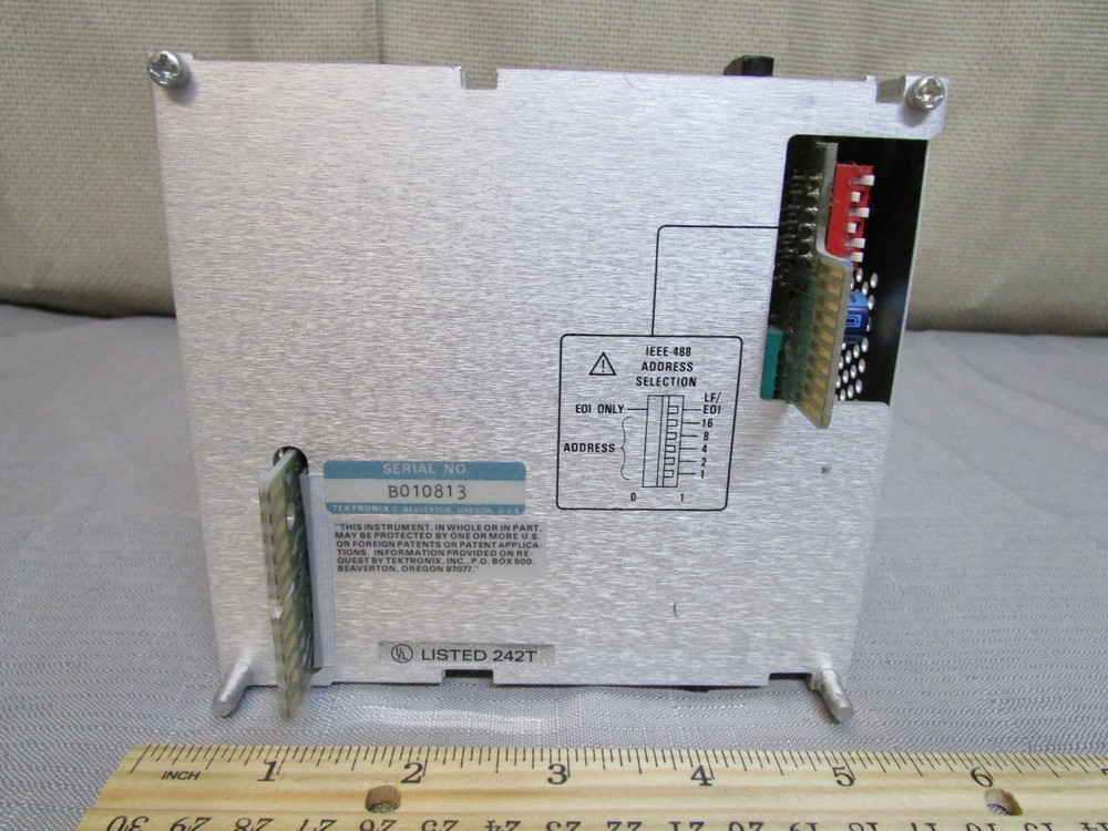 Tektronix Oscilloscope Plugin Module SI-5010 Programmable Scanner s/n B010813