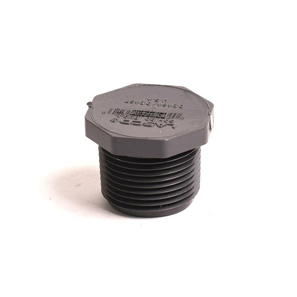 Primex 88612 1/2 Thread PVC Plug (SCH 80)