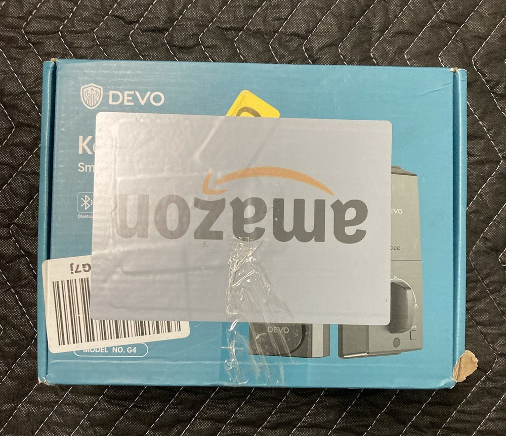 Devo G4 Wi-Fi Smart Lock Uses Finger Print, Key, App, Code, Card/Voice
